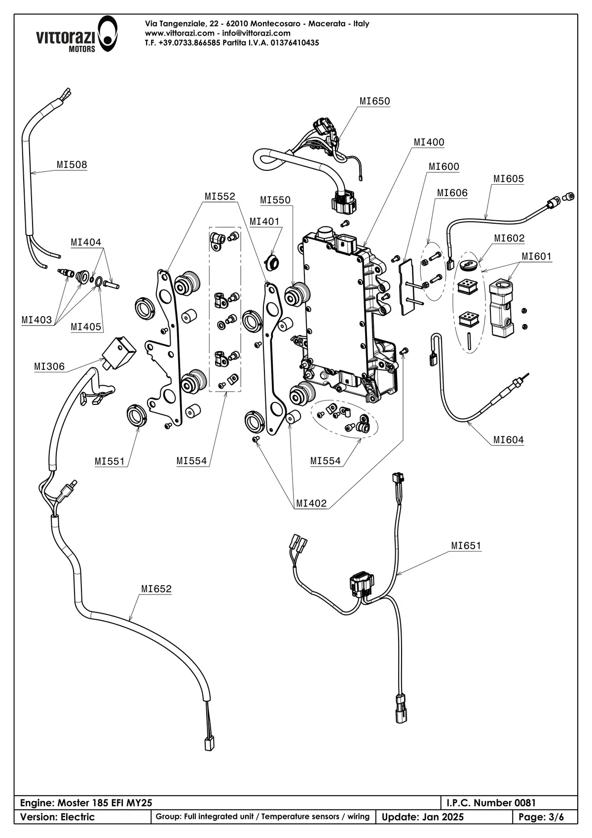 FIU & Sensoren - IPC Explosionszeichnung